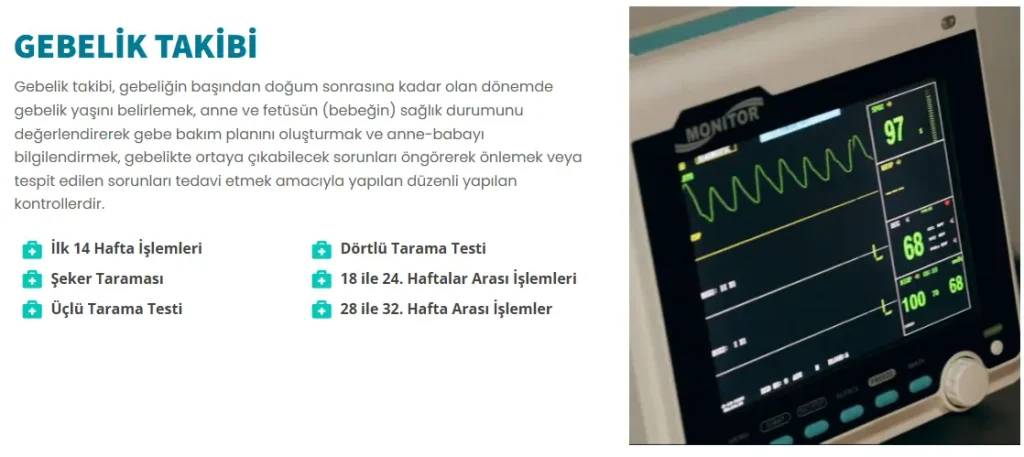 gebelik takibi