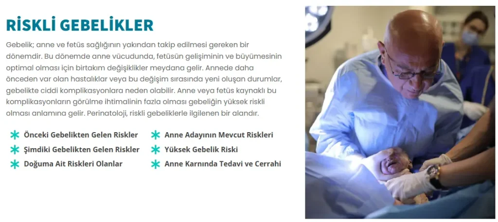 riskli gebelikler